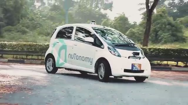 The world's first taxi with autopilot