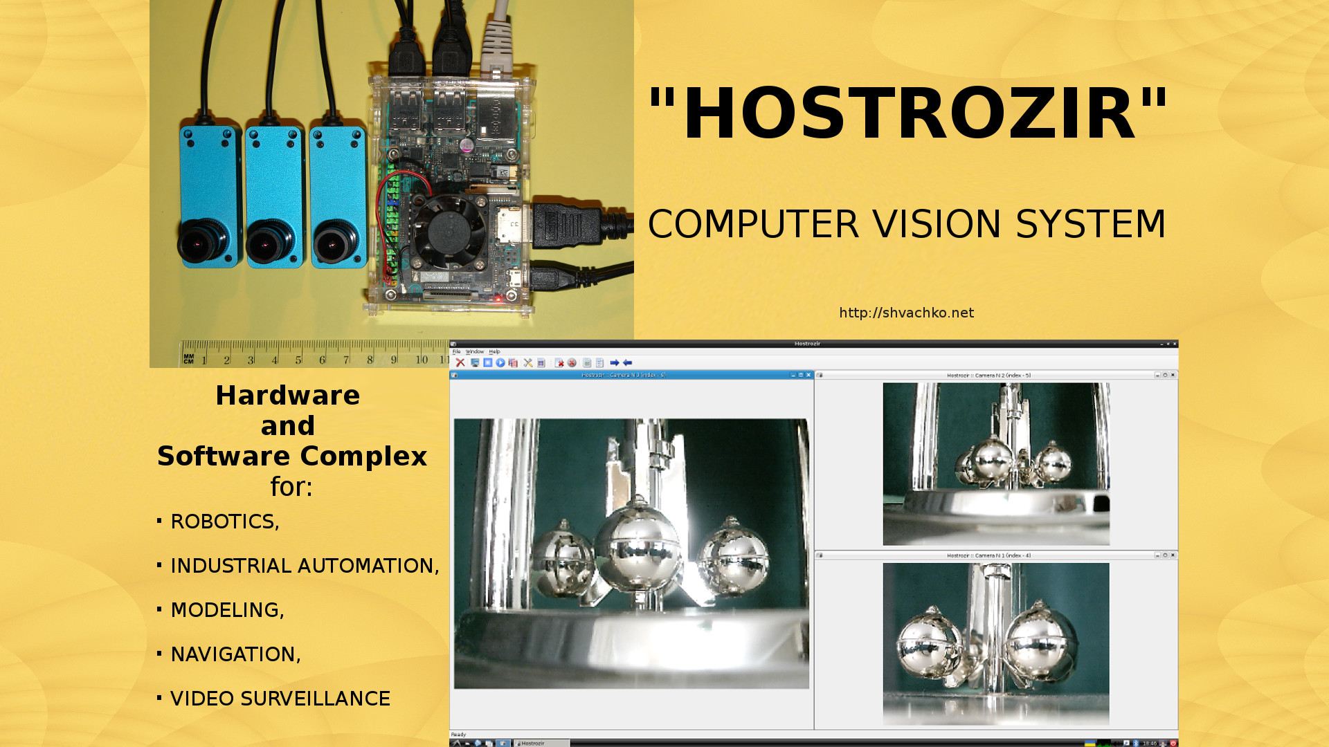 Computer vision system «Hostrozir»